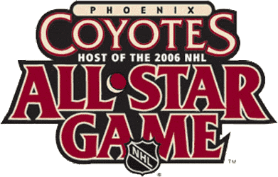 NHL All-Star Game 2005-2006 Unused Logo custom vinyl decal